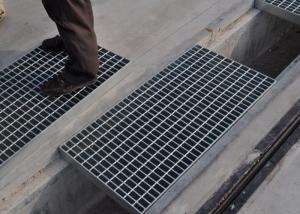 Quality Park Drain Catwalk Metal Grating 30X100mm Light Weight Impact Resistance for sale