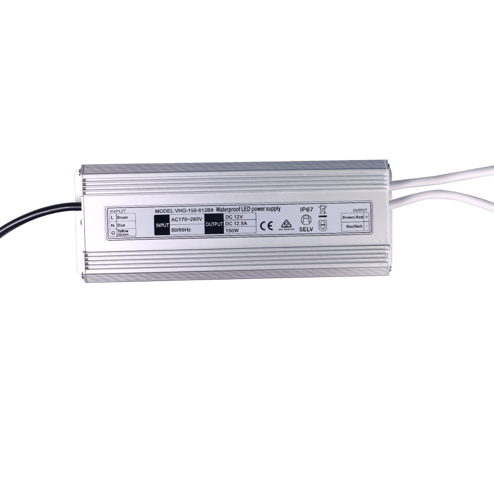 Quality SAA Waterproof LED Driver 12v 150w Constant Voltage With AU Plug for sale