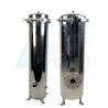 Buy cheap SGS cylinder 100psi Polished 10'' 20'' Sediment Filter Housing from wholesalers