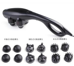Quality four heads handheld massager, massage hammer, infrared massager factory for sale