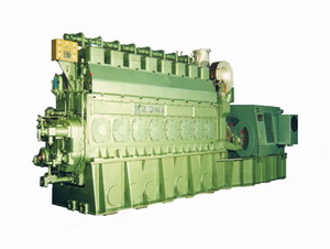 Quality 500 / 600 Rpm Industrial Marine Diesel Engine Generator Set for sale