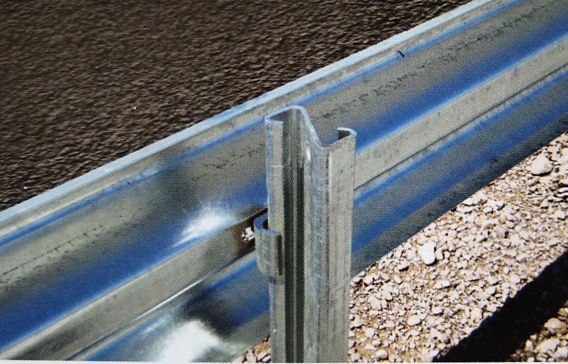 Buy cheap 750Mpa Strength Steel Highway Guardrail System W Beam With Pole Hot Dip from wholesalers