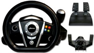 Quality All In One Racing Video Game Steering Wheel Wired PC USB For P4/P3/PC/XBOXONE/XBOX360 for sale