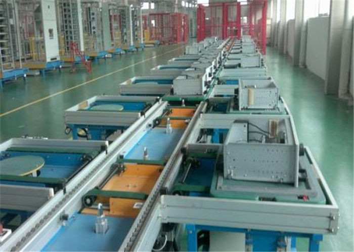 Quality Free Flow Conveyor Low Voltage Switchgear Cabinet Production Line for sale