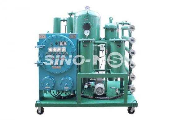 Buy Degassing Explosion Proof Turbine Oil Purifier Vacuum Dehydration Unit at wholesale prices