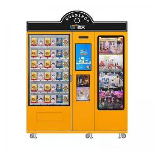 Quality Blind Box Vending Machine With Showroom Elevator And Direct Push Aisle Remote Control Touch Screen Middle Pick Up for sale