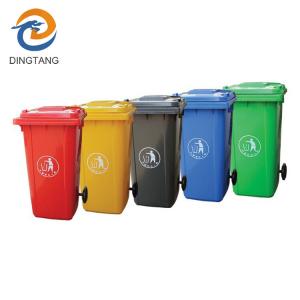 Quality plastic garbage bin with wheels 240L for sale