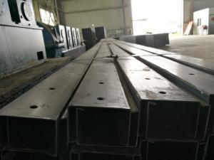 Quality Hot Rolled Forming Galvanised Steel C Channel With Thick Protective Coating for sale