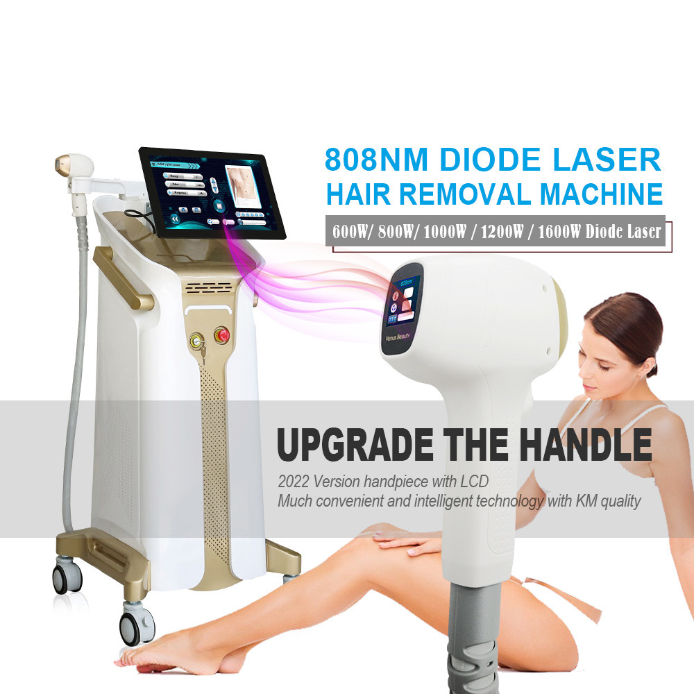 Quality 20HZ 200V Portable 808nm Diode Laser Facial Hair Permanent Removal At Home for sale