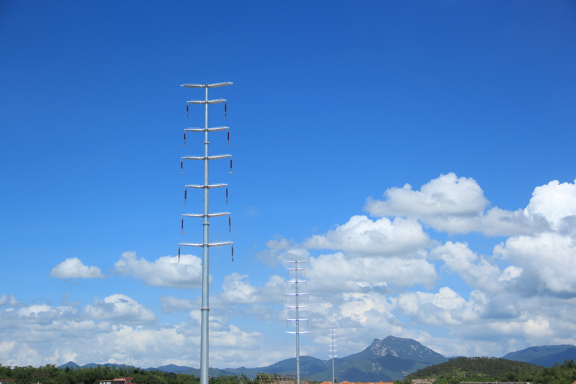 Quality High Performance High Voltage Transmission Towers With ISO 9001 Certification for sale