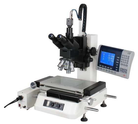 Manual Digital Vision Measuring Machine Microscope Magnifications 20X-500X