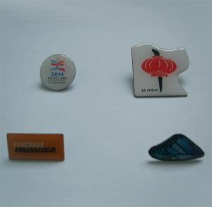 Quality Iron Pin with Custom Printing Logo MP-001 for sale