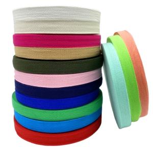 Quality Wholesale Custom Woven Ribbon Lambdoidal Pure Cotton Craft Ribbon for sale
