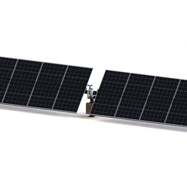 Buy 74 M 60 Deg Solar Tracking System Back Tracking Axis Solar Tracker With Worm Gear at wholesale prices