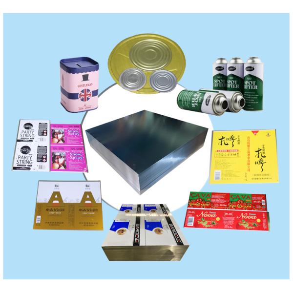 T3 T5 Tin Plated Steel 500mm Width Electrolytic 5mm Thickness Bright Finished