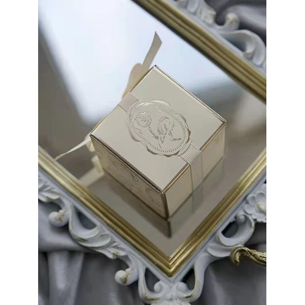 Wedding Favor Candy Box Paperboard Food Container Paper Box With CMYK/Pantone Printing