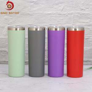 White 20 Oz Vacuum Insulated Stainless Steel Tumbler Beer Pints