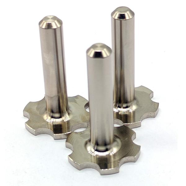 Silver Non Standard Screws Customized Cold Headed Parts 0.01mm Tolerance