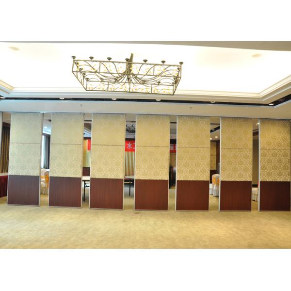 Fabric Folding Movable Partition Office Sliding Partition Walls For Hotel