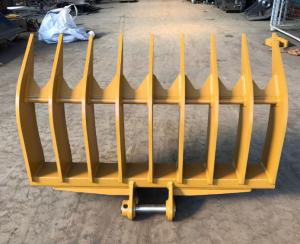 China 13 Ton Excavator Stick Rake For Land Clearing Site Preparation on sale