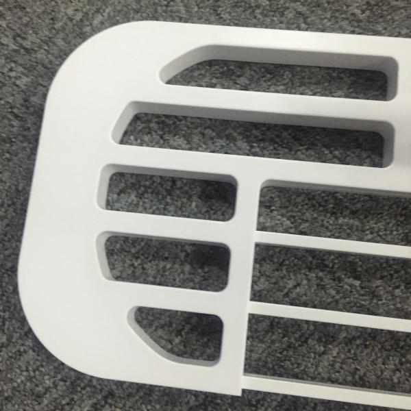 Multi Function Plastic Bathroom Shelves Finishing Frame 44.5 * 17.5 * 1.5cm