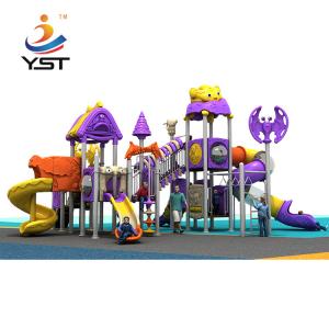 China High quality kids toy outdoor playground plastic combined slides for sale on sale