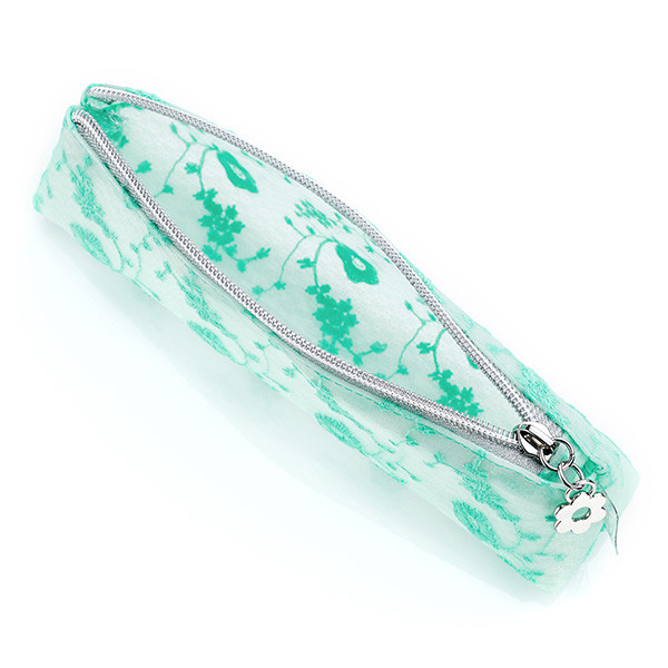 Antimicrobial Fiber Jessup 9pcs Turquoise Makeup Brushes