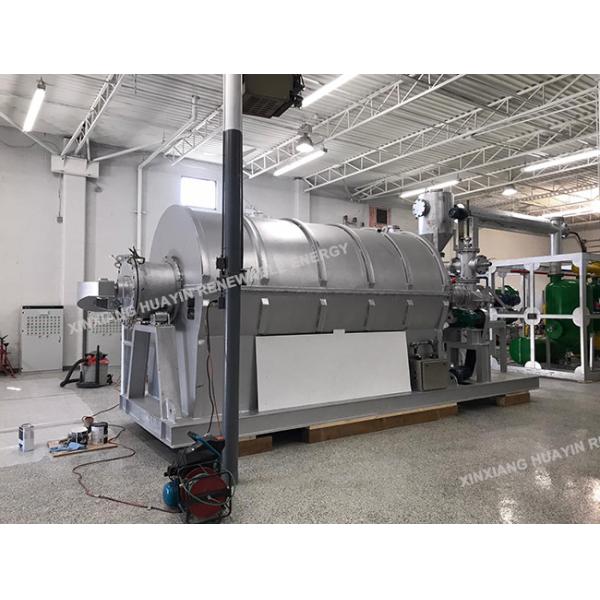 1 Ton Small Pyrolysis Machine CE ISO Waste Tyre Refinery To Oil