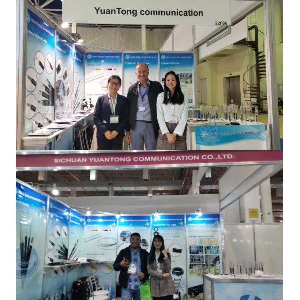 G657a2 Non Metallic Frp Outdoor FTTH Drop Cable 1 Core