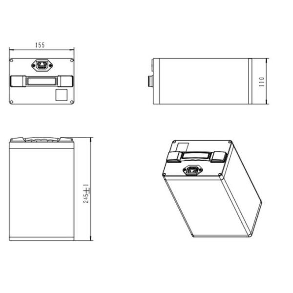 XD RS485 IP67 Telecom Backup Batteries Ebike 48v Lifepo4 Battery