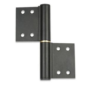 Quality Aluminum Black Door Hinges , 4 Inch door flag hinge Thickness 2.7-4.5mm for sale