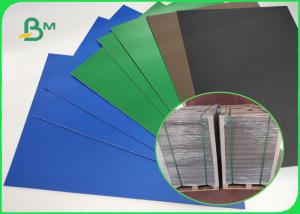 China Blue / Green / Red / Black Lacquered Solid Paperboard 1.5mm 72 * 102cm on sale
