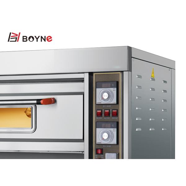 1 Deck Two Tray 6.6kw Industrial Baking Oven Easy To Clean