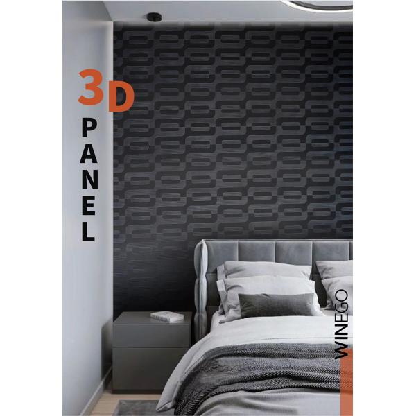 Office Room Interior 3D Decorative Wall Panels , MDF Wall Art Panels 1200x2400mm