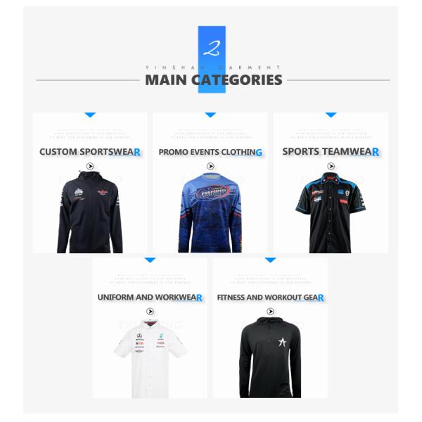 Style Shirts Tops Custom Embroidered Teamwear Sports Racing Blank Pit Crew Long Sleeve Racing Polo Shirt