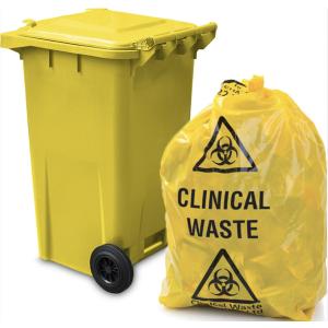 Quality Disposable Yellow Clinical Waste Bags Biodegradable Medical Waste Yellow Bag for sale