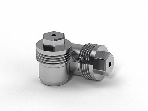 Buy Hard Descaling Silicon Carbide Nozzle , Small Double Venturi Blast Nozzle at wholesale prices