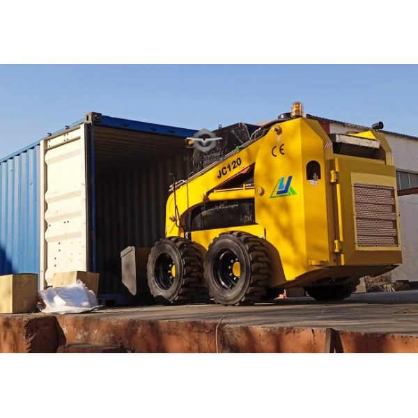 1500kg Skid Steer Loader JC120 With 0.6cbm Bucket WEICHAI 103kw Engine for Sale