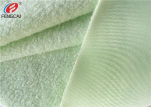 China Super Soft Curly Terry Brushed Toy Fabric , Poly Tricot Material For Pillow on sale