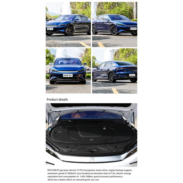 Luxury Electric EV Cars 605KM Innovative Electric Vehicle Powerful