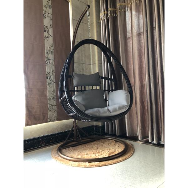 Outdoor Balcony Rocking Imitation Rattan Double Hammock Bird Nest Chair 0.5m DY-NC1