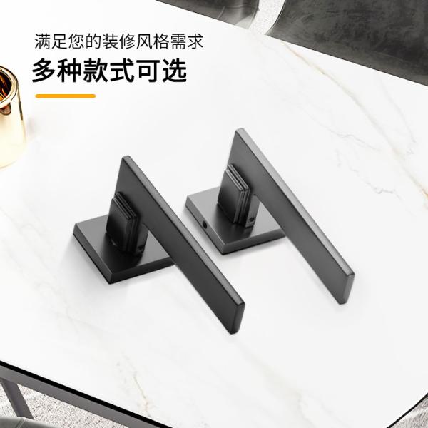 Indoor Split Mortise Door Lock Handle Set For Bedroom Door