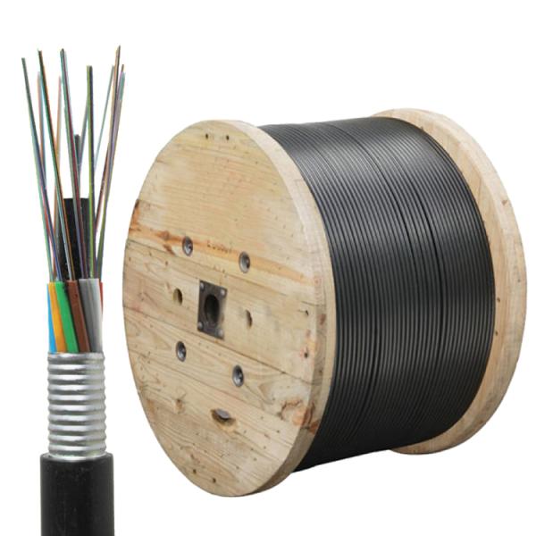 G652D APL GYTA Armored Single Mode Fiber Optic Cable Outdoor