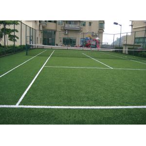 Stand Straight Rebound Tennis Synthetic Grass , Tennis Court Artificial Turf