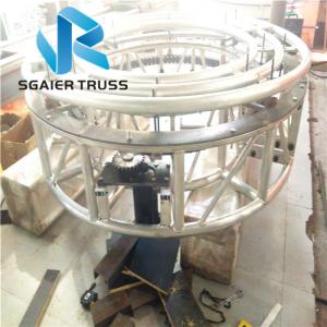 Quality 1200mm Rotating Aluminum Truss Rotary Lamp Frame For Event for sale