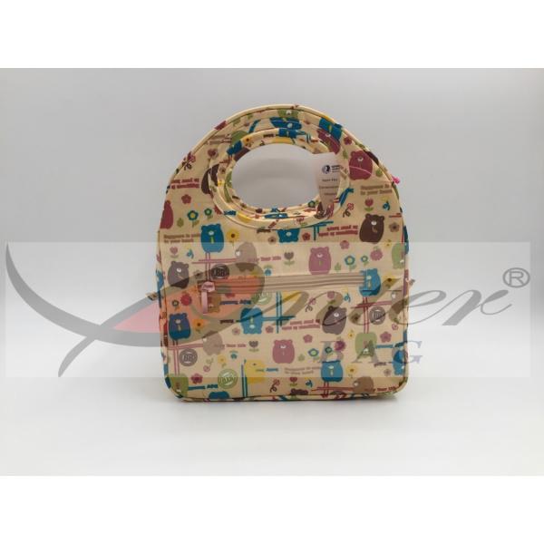 Multi Colors Teenager Small Picnic Cooler , Personalized Neoprene Lunch Tote