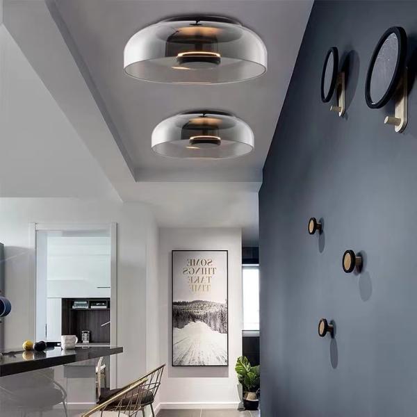 Modern Wall Indoor Led Bedside Hotel Gold Small Glass Wall Lamp