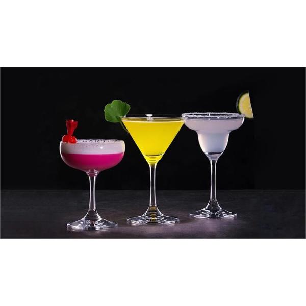 145ml Margarita Cocktail Glass Stemless For Drinking Customization