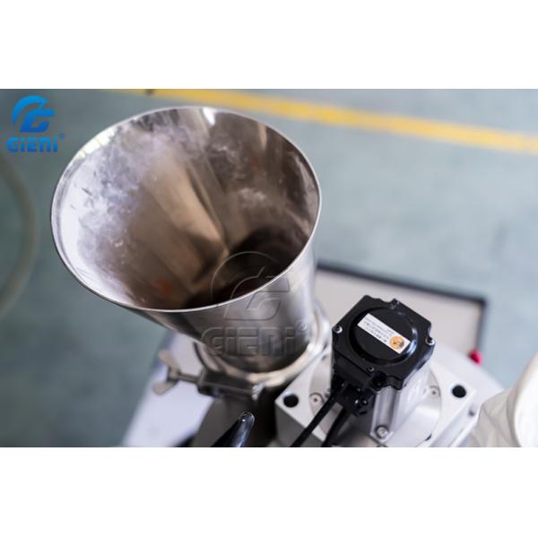 900pcs/H PLC Control Cosmetic Loose Powder Filling Machine With 25L Hopper