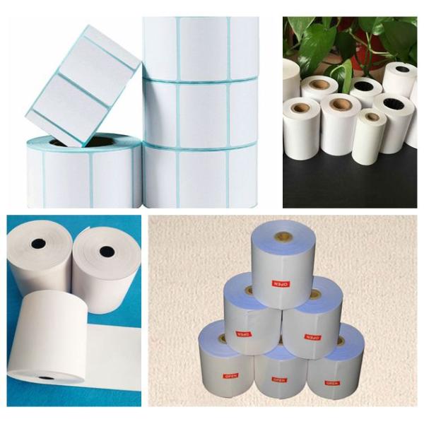 80*80mm  57*40mm Bookkeeping Receipt Paper Thermal Paper For Shopping Malls And Supermarkets